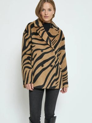 Animal print σακάκι Malu Peppercorn