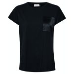 Μαύρο t-shirt Blanca Kaffe