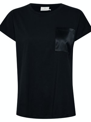 Μαύρο t-shirt Blanca Kaffe